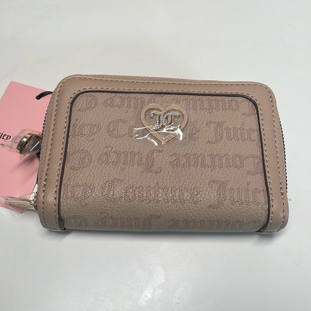 Juicy Couture Flawless Medium Double Zip Around Wallet